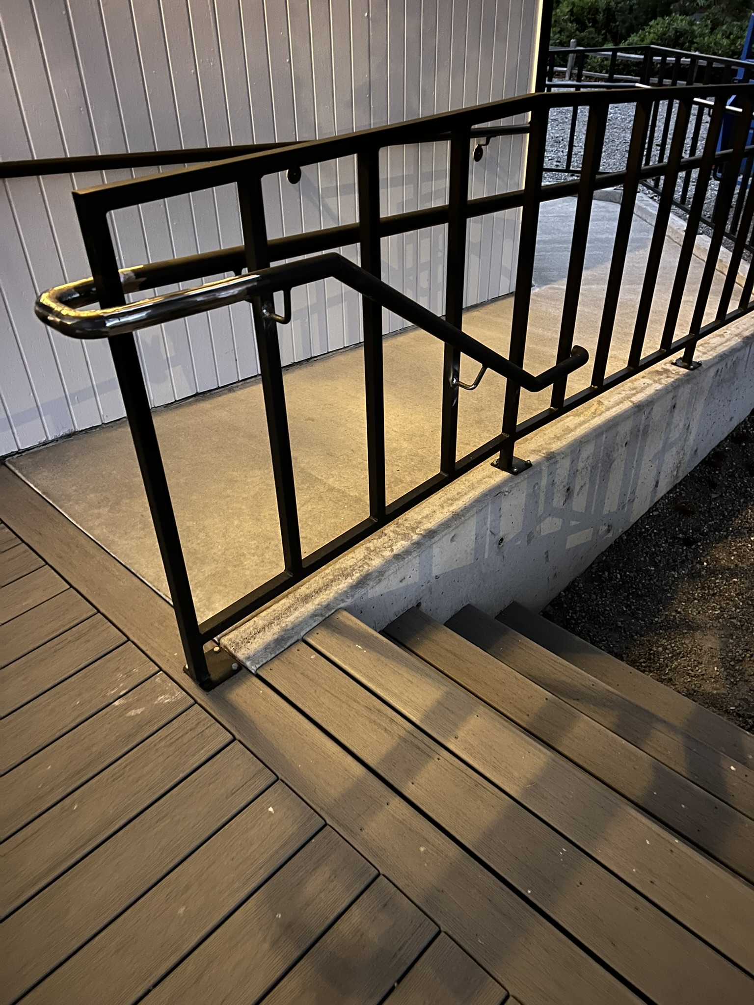 Custom Steel Handrail for Stairs
