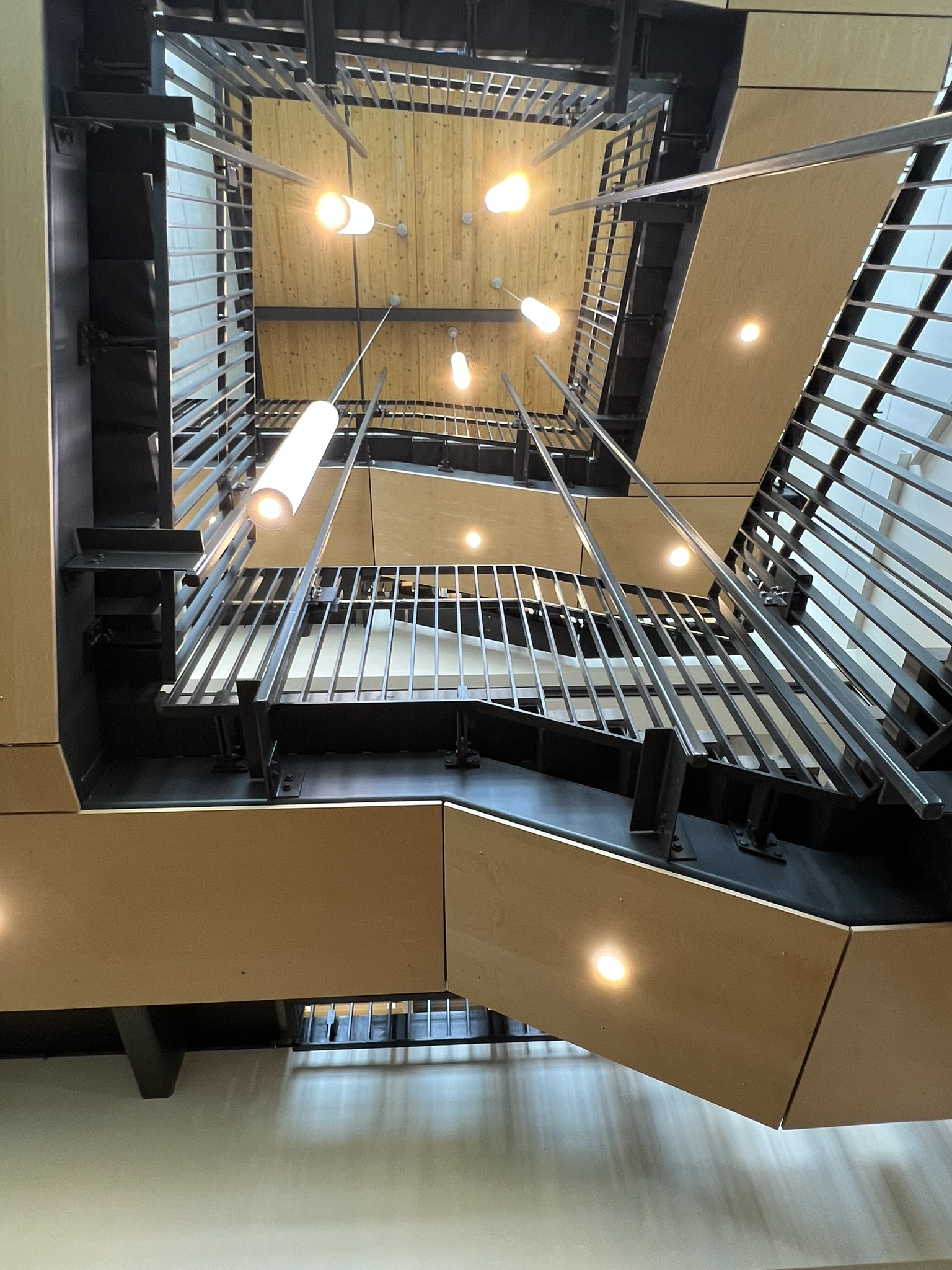 Industrial Steel Staircase Installation
