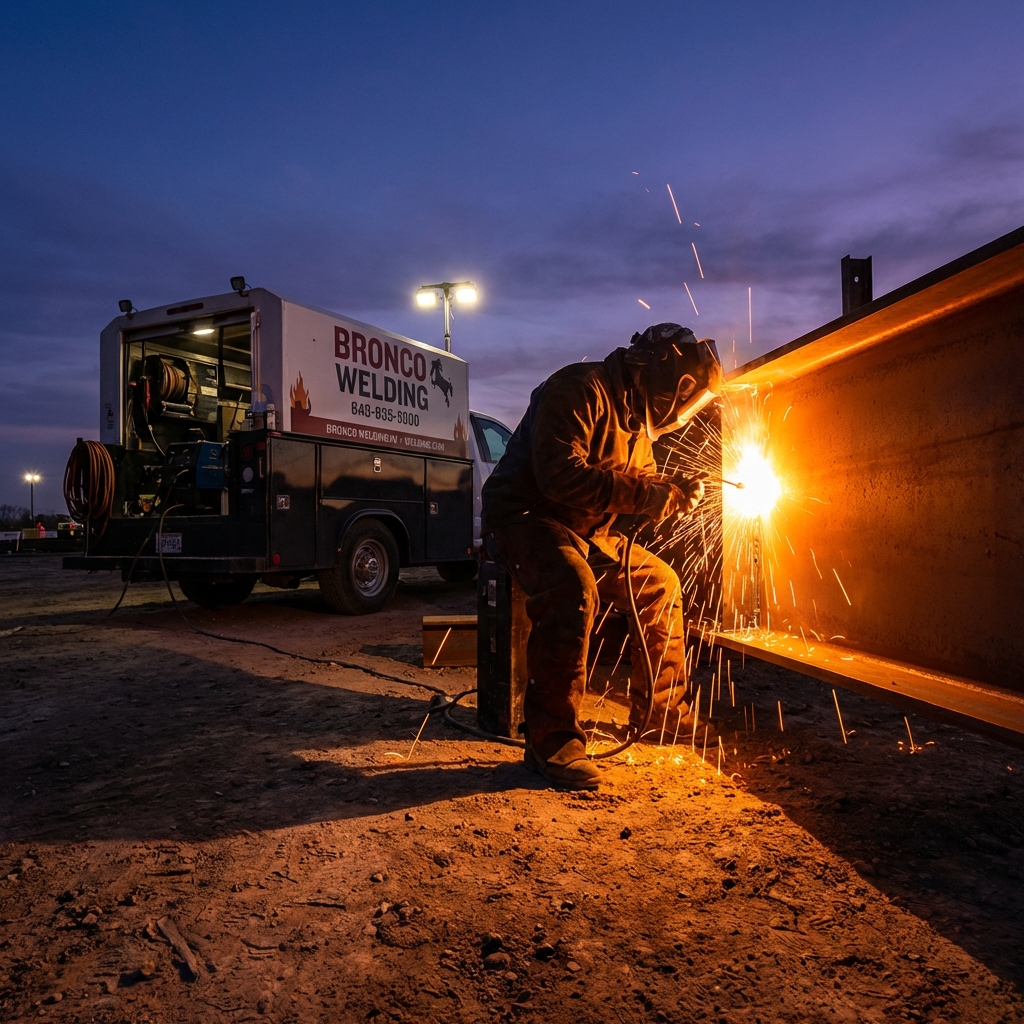 On-site Steel Erection and Welding Services