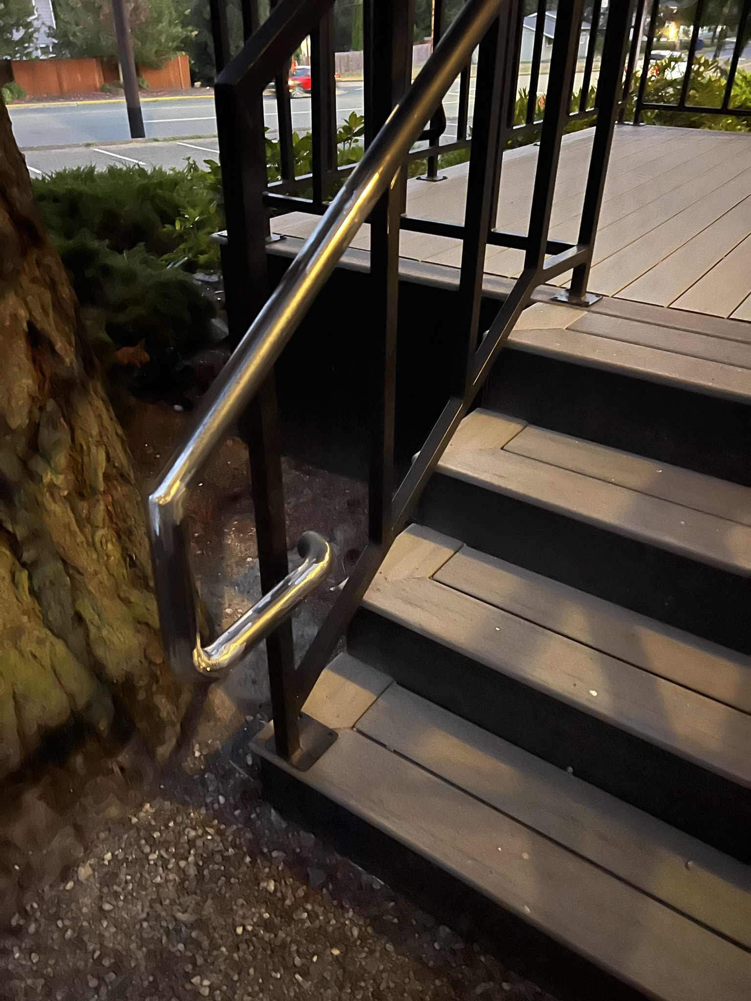 Steel Rail System Connection Detail