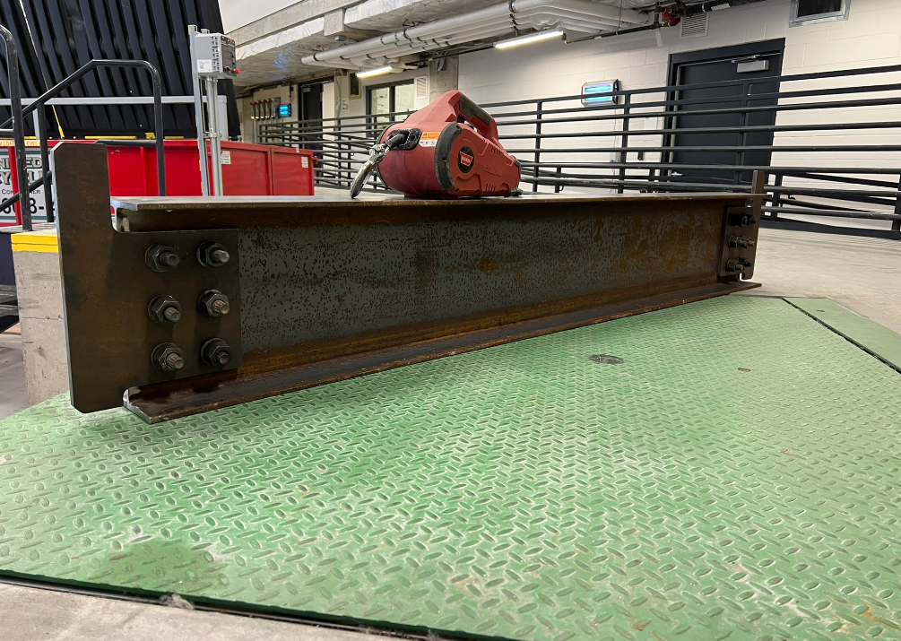 Structural Steel Beam Installation in Puget Sound Commercial Building